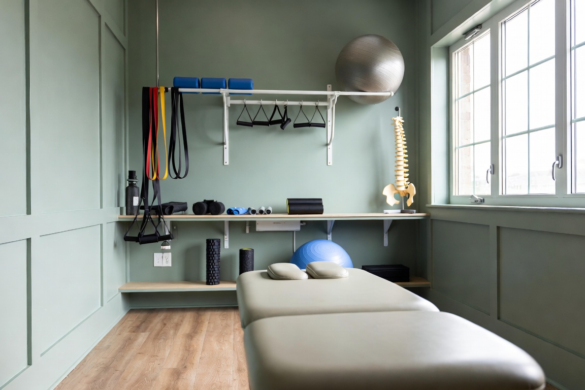 Federal work comp clinic treatment room in Tallahassee, FL